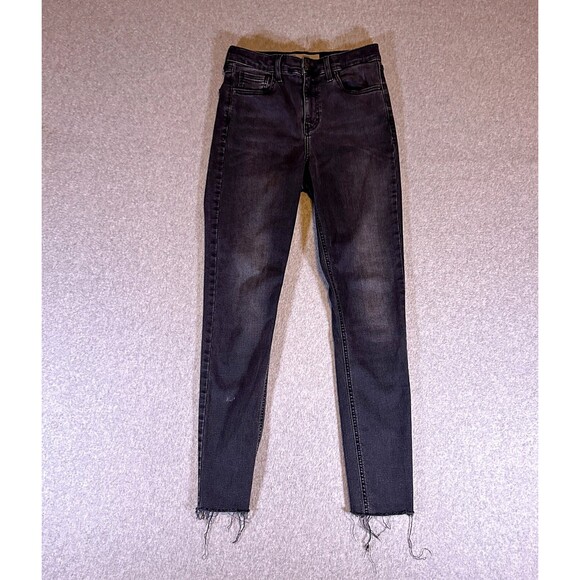 Topshop Moto Jamie Womens Jeans Black Tag Size 28 (26x28) High Rise Skinny - Picture 1 of 12